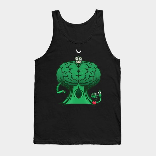 The Evergreen Tree of Diabolical Knowledge Tank Top by ActualLiam